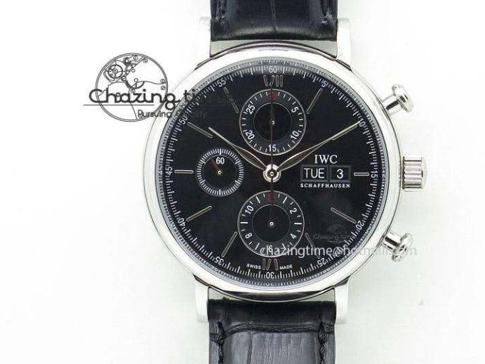 MIROTIME 0429 Compact Big Pilot “Markus Buhler” IW5003 Turbine V6F Best Edition Grey Dial On Leather Strap A 7314